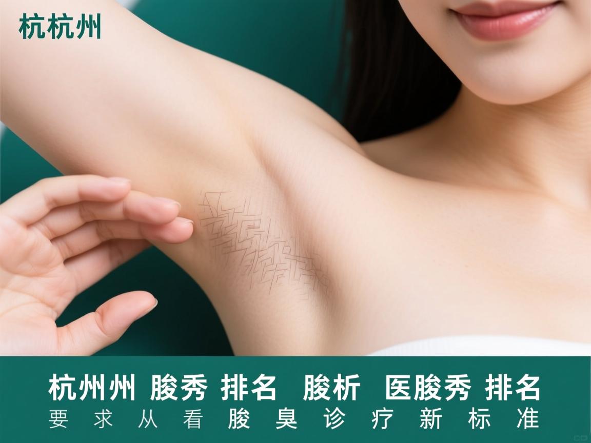 杭州腋秀排名解析，从杭州腋秀排名看腋臭诊疗新标准