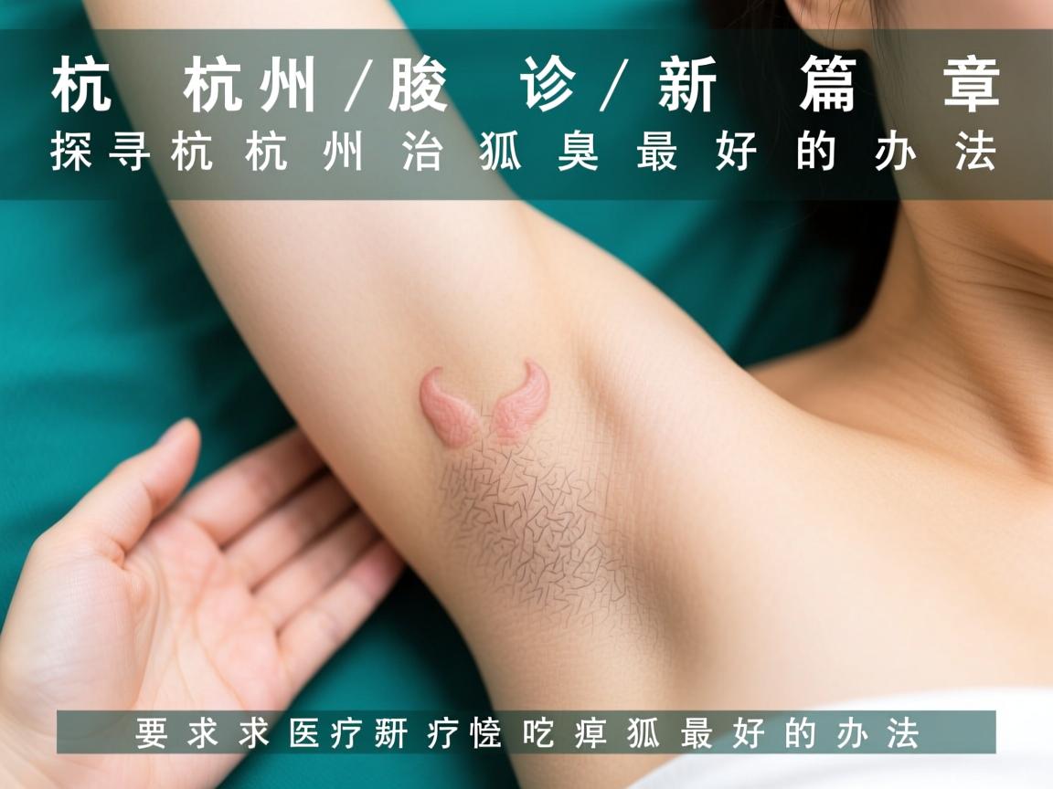 杭州腋臭诊疗新篇章,探寻杭州治狐臭最好的办法 杭州腋臭诊疗新篇章,探寻杭州治狐臭最好的办法
