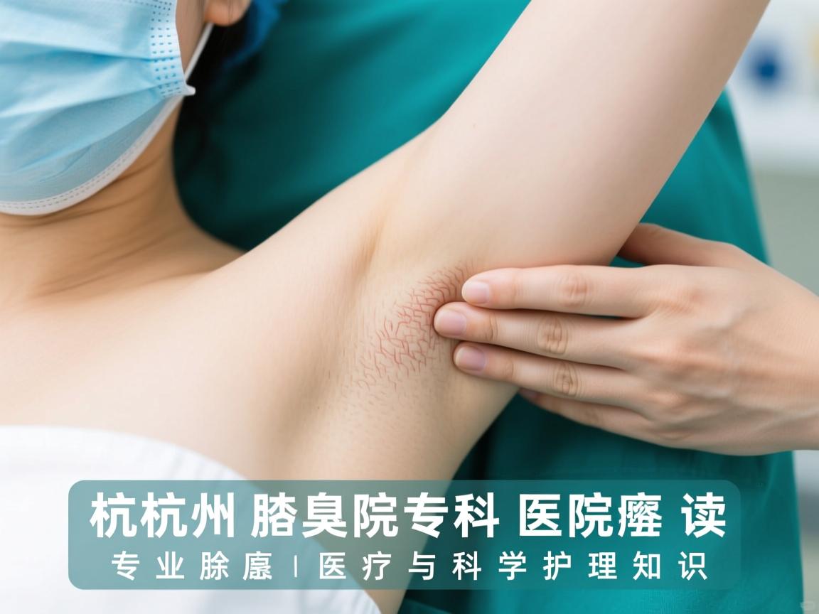 杭州腋臭专科医院解读，专业腋臭医疗与科学护理知识