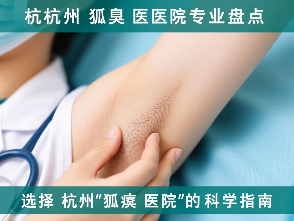 杭州狐臭医院专业盘点，选择杭州狐臭医院的科学指南