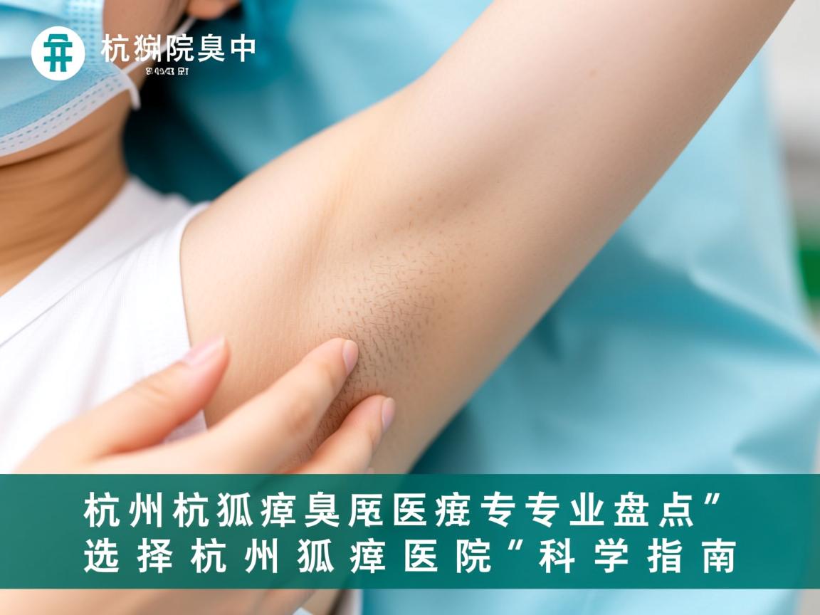 杭州狐臭医院专业盘点，选择杭州狐臭医院的科学指南
