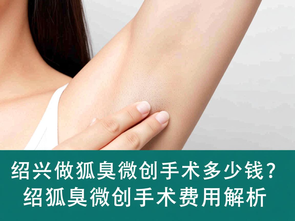 在绍兴做狐臭微创手术多少钱？绍兴狐臭微创手术费用解析