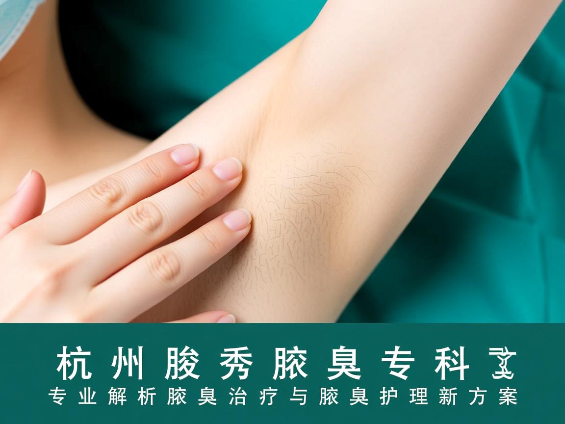 杭州腋秀腋臭专科，专业解析腋臭治疗与腋臭护理新方案