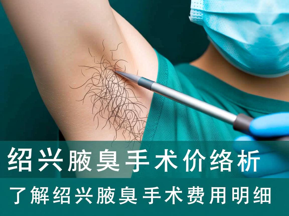绍兴腋臭手术价格解析，了解绍兴腋臭手术费用明细