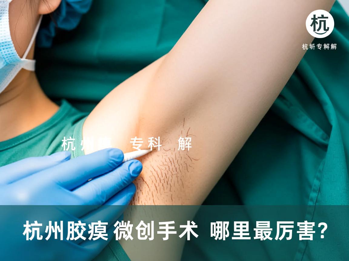 杭州腋臭专科解析，杭州腋臭微创手术哪里最厉害？