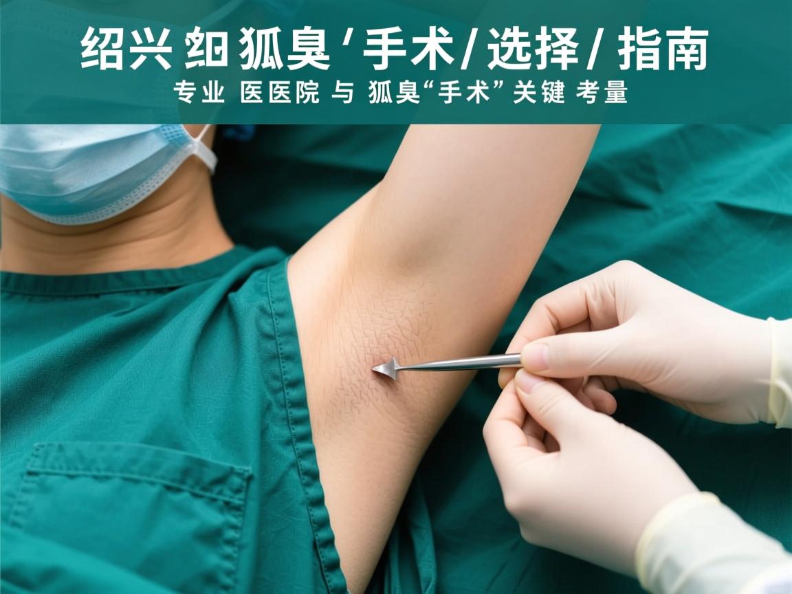 绍兴狐臭手术选择指南，专业医院与狐臭手术的关键考量