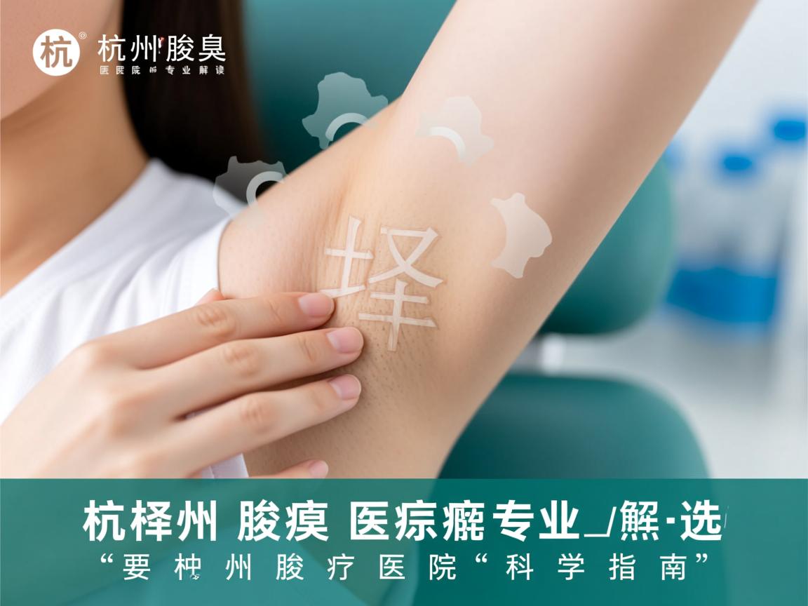 杭州腋臭医院专业解读，选择杭州腋臭医院的科学指南