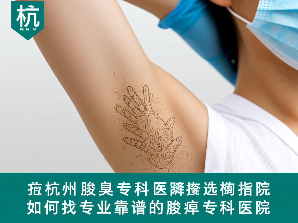 杭州腋臭专科医院选择指南，如何找到专业靠谱的腋臭专科医院
