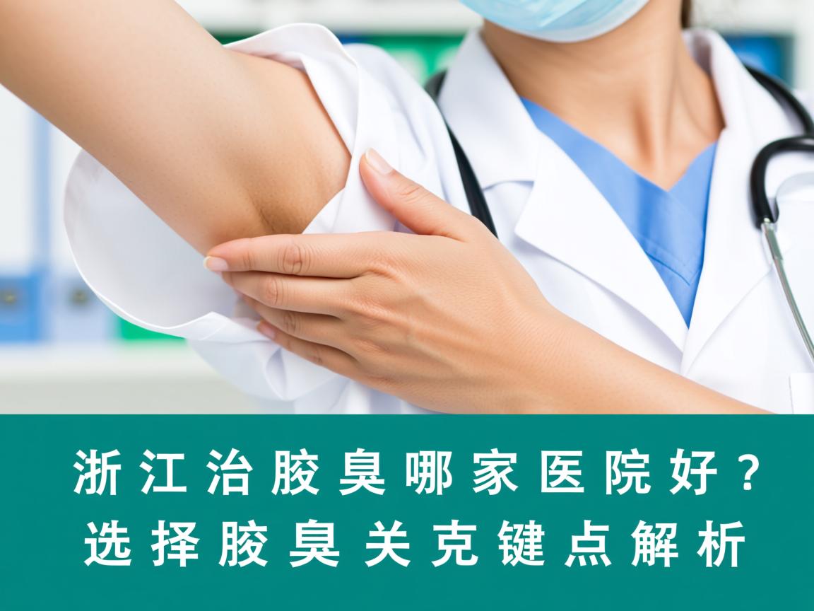 在浙江治腋臭哪家医院好？选择腋臭医院的关键点解析