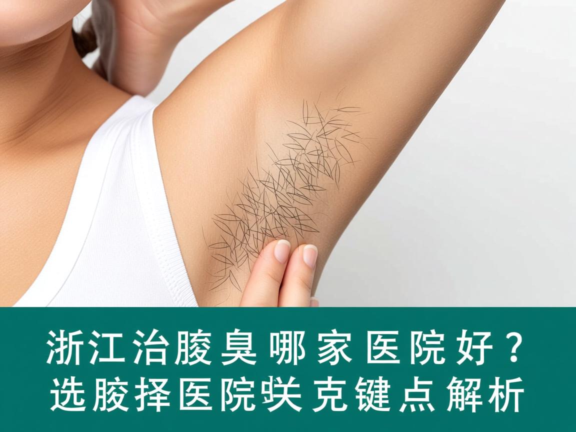 在浙江治腋臭哪家医院好？选择腋臭医院的关键点解析