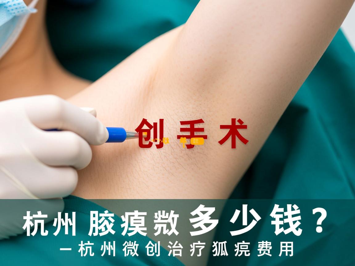 杭州腋臭微创手术多少钱？详解杭州微创治疗狐臭费用