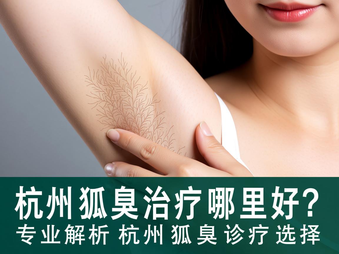 杭州狐臭治疗哪里好？专业解析杭州狐臭诊疗选择