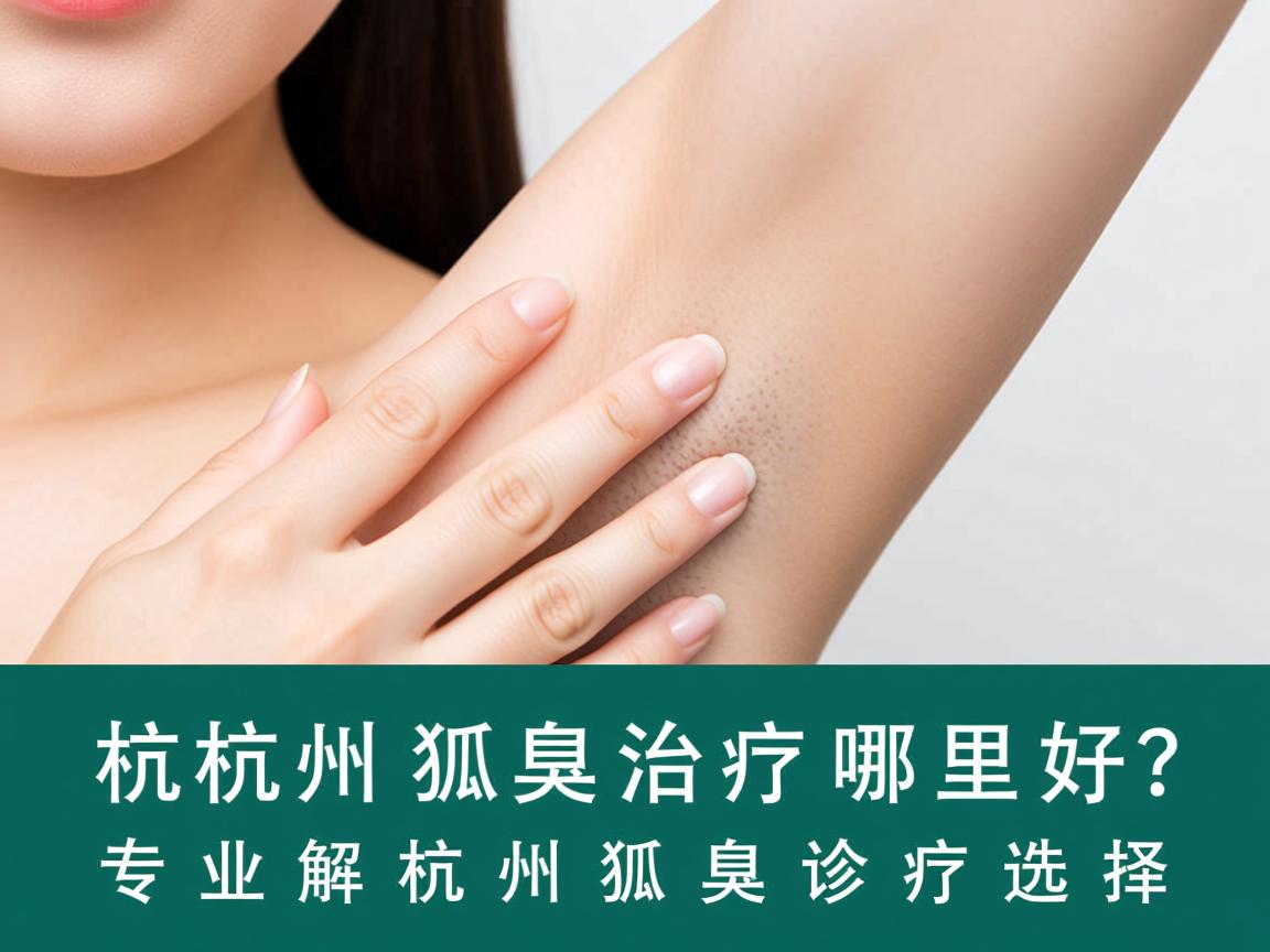 杭州狐臭治疗哪里好？专业解析杭州狐臭诊疗选择
