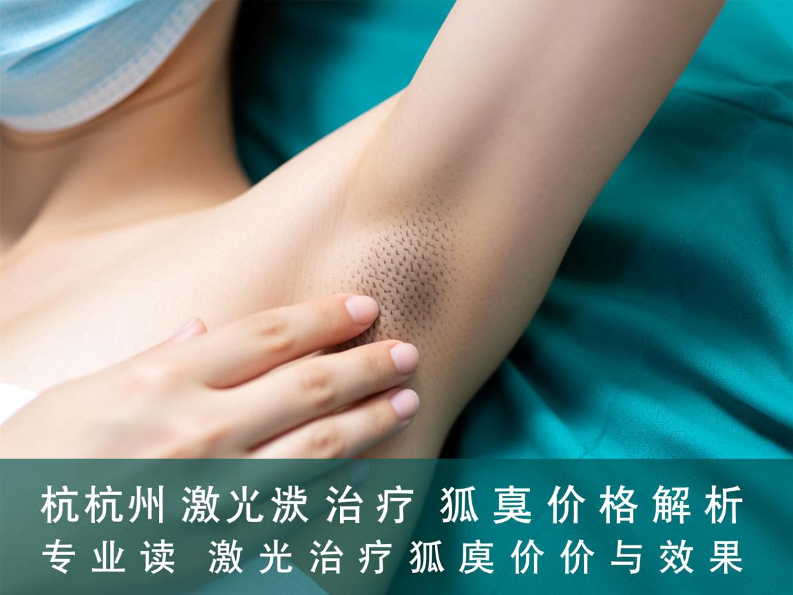 杭州激光治疗狐臭价格解析，专业解读激光治疗狐臭价格与效果