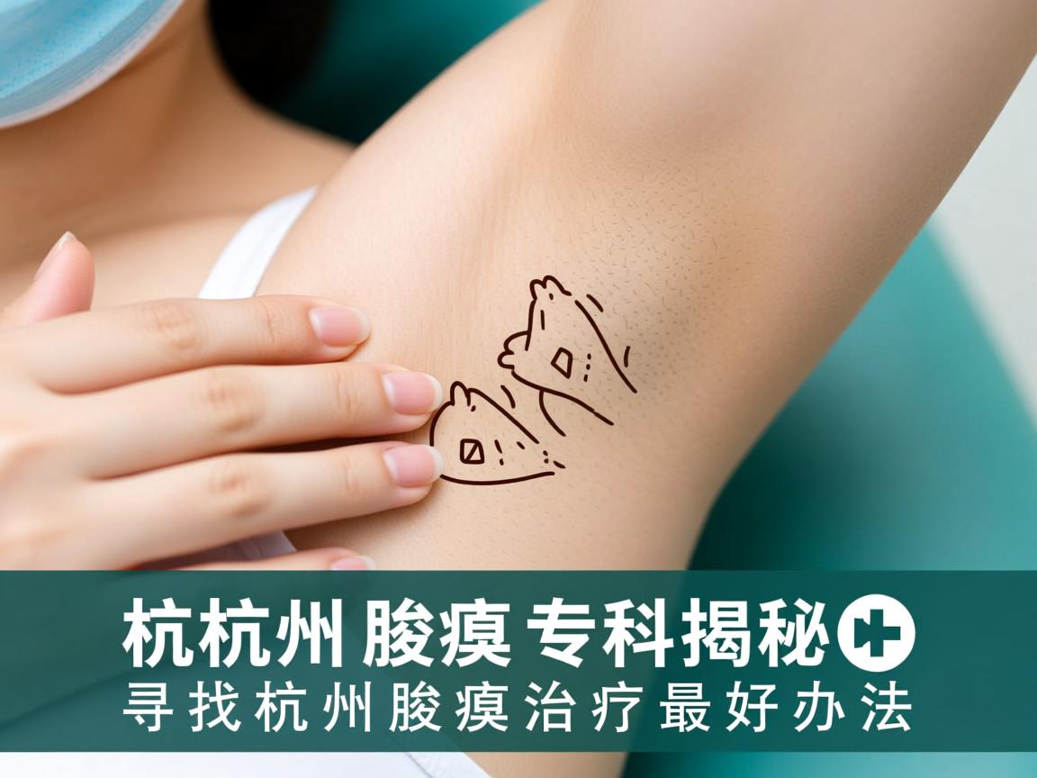 杭州腋臭专科揭秘，寻找杭州腋臭治疗最好办法