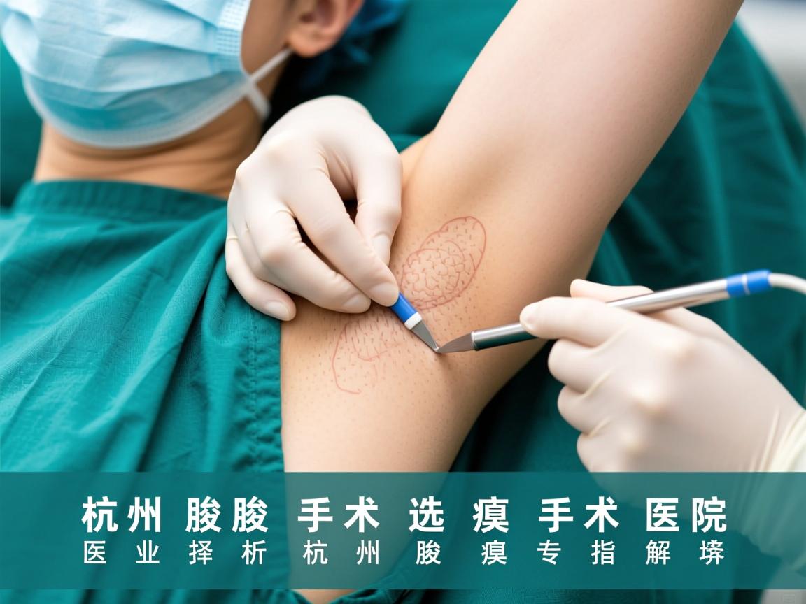 杭州腋臭手术选择指南，专业解析杭州腋臭手术医院