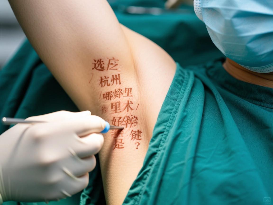 杭州腋臭手术哪里做的好？选对腋臭手术医院是关键