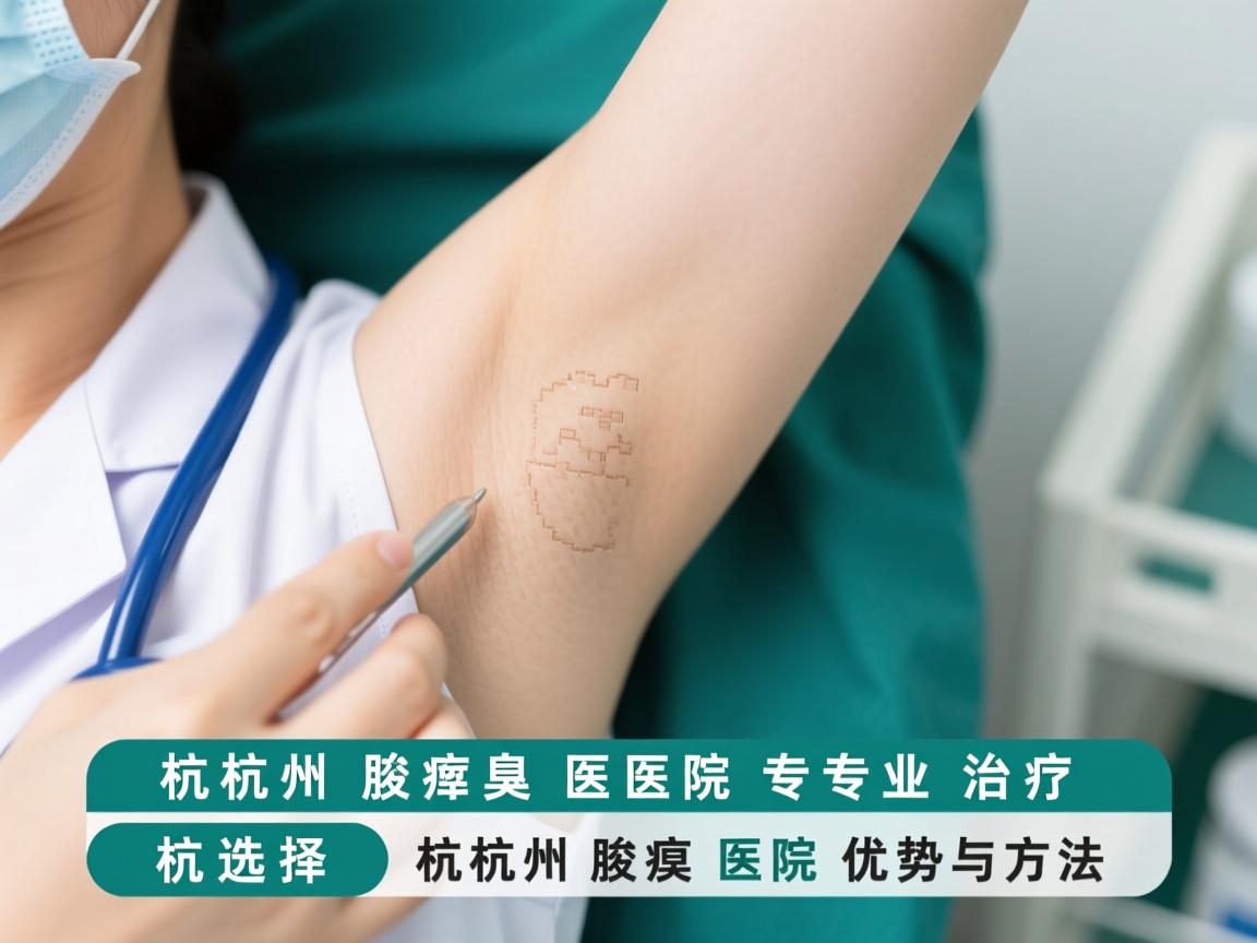 杭州腋臭医院专业解读，选择杭州腋臭医院治疗的优势与方法