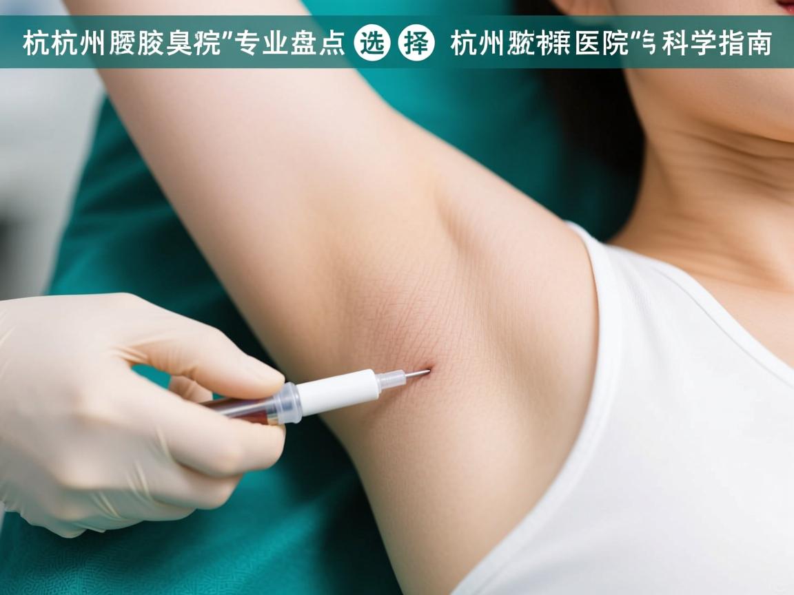 杭州腋臭医院专业盘点，选择杭州腋臭医院的科学指南