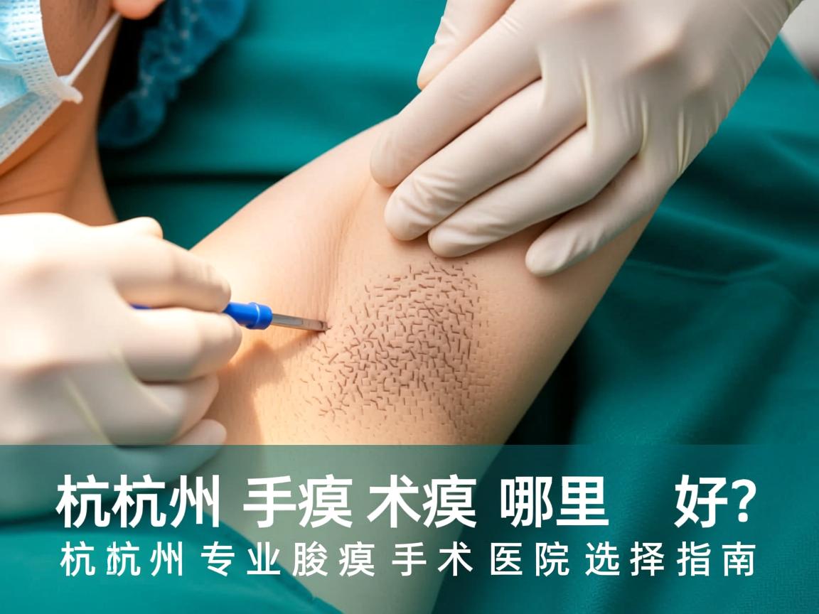 杭州腋臭手术哪里好？杭州专业腋臭手术医院选择指南