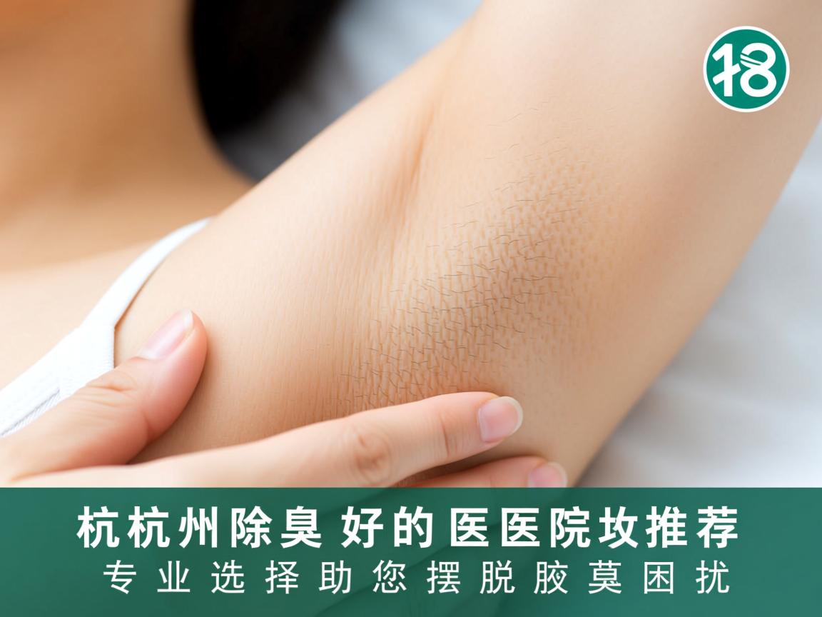杭州除腋臭好的医院推荐，专业选择助您摆脱腋臭困扰
