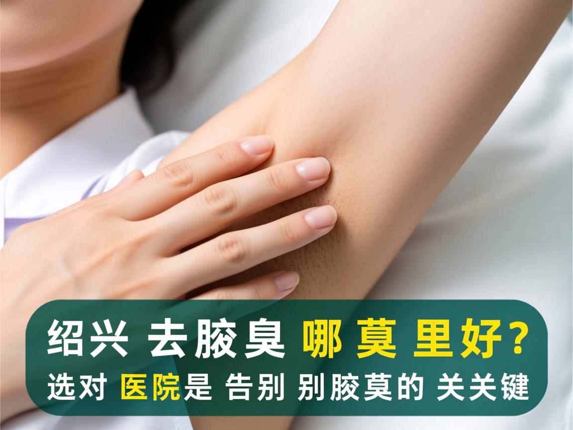 绍兴去腋臭哪里好？选对医院是告别腋臭的关键