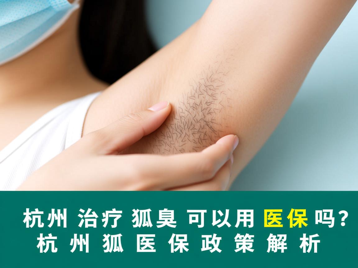 在杭州治疗狐臭可以用医保吗？杭州狐臭医保政策解析
