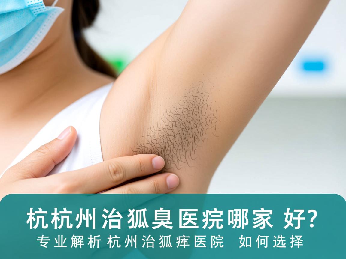 杭州治狐臭医院哪家好？专业解析杭州治狐臭医院如何选择