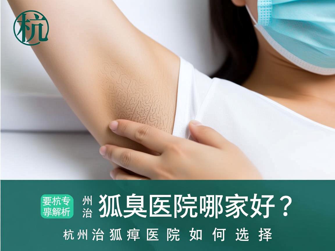 杭州治狐臭医院哪家好？专业解析杭州治狐臭医院如何选择