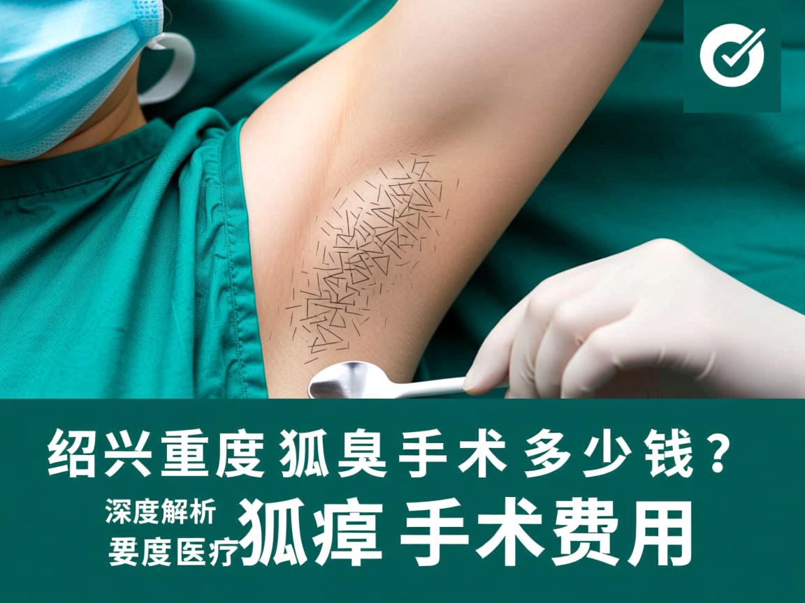 绍兴重度狐臭手术多少钱？深度解析重度狐臭手术费用