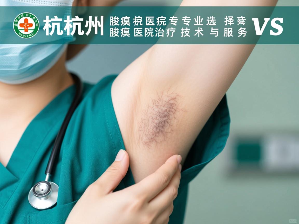 杭州腋臭医院专业选择，杭州腋臭医院治疗技术与服务对比