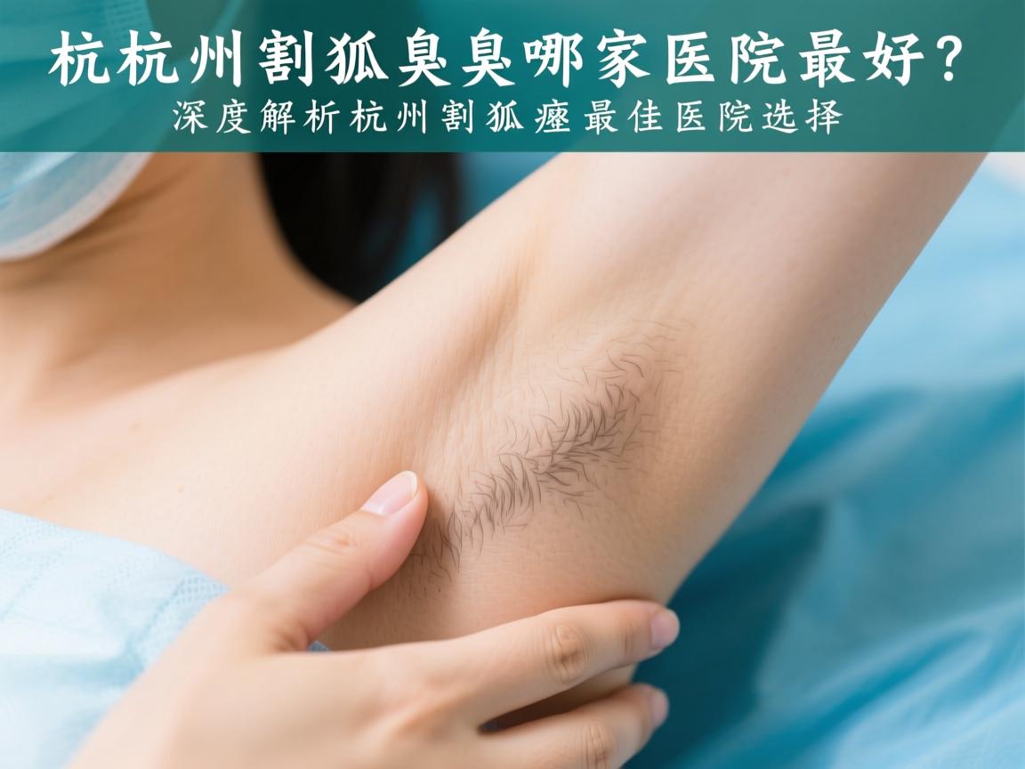 杭州割狐臭哪家医院最好？深度解析杭州割狐臭最佳医院选择