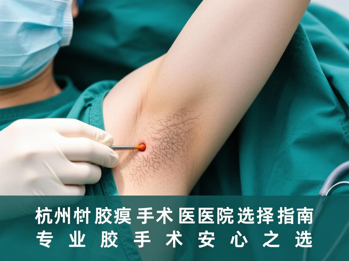 杭州腋臭手术医院选择指南，专业腋臭手术的安心之选