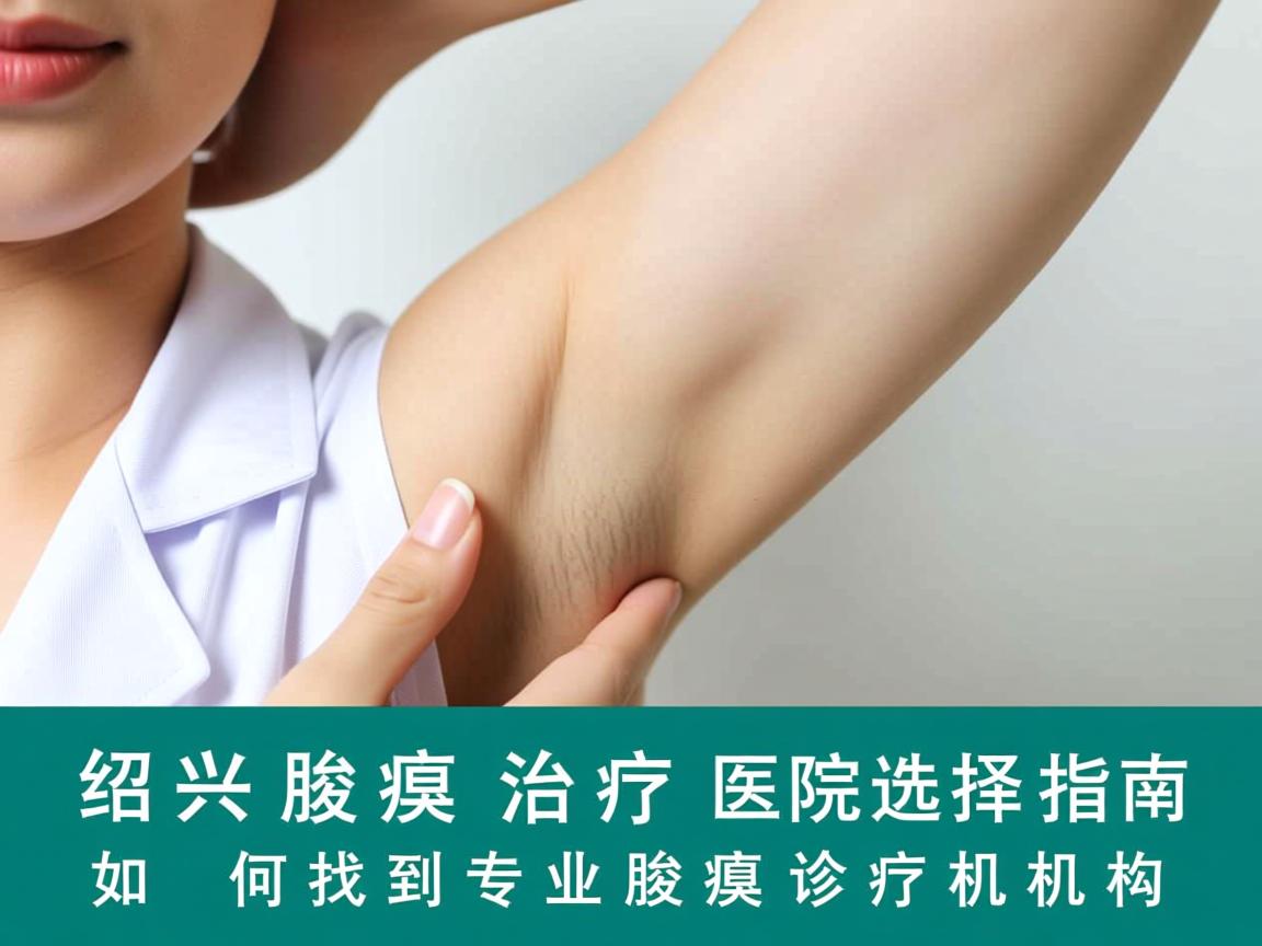 绍兴腋臭治疗医院选择指南，如何找到专业腋臭诊疗机构