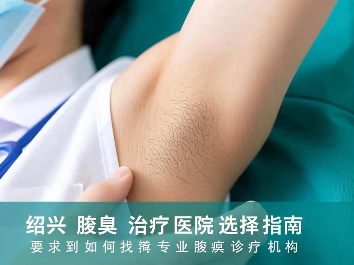 绍兴腋臭治疗医院选择指南，如何找到专业腋臭诊疗机构