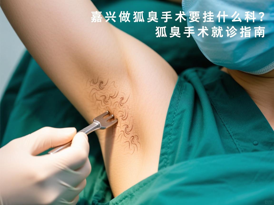 嘉兴做狐臭手术要挂什么科？狐臭手术就诊指南