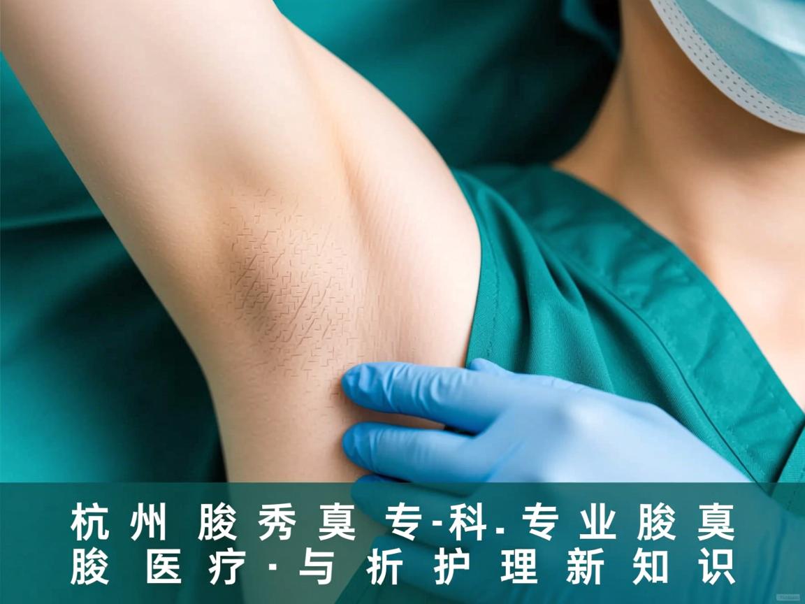 杭州腋秀腋臭专科，专业解析腋臭医疗与腋臭护理新知识