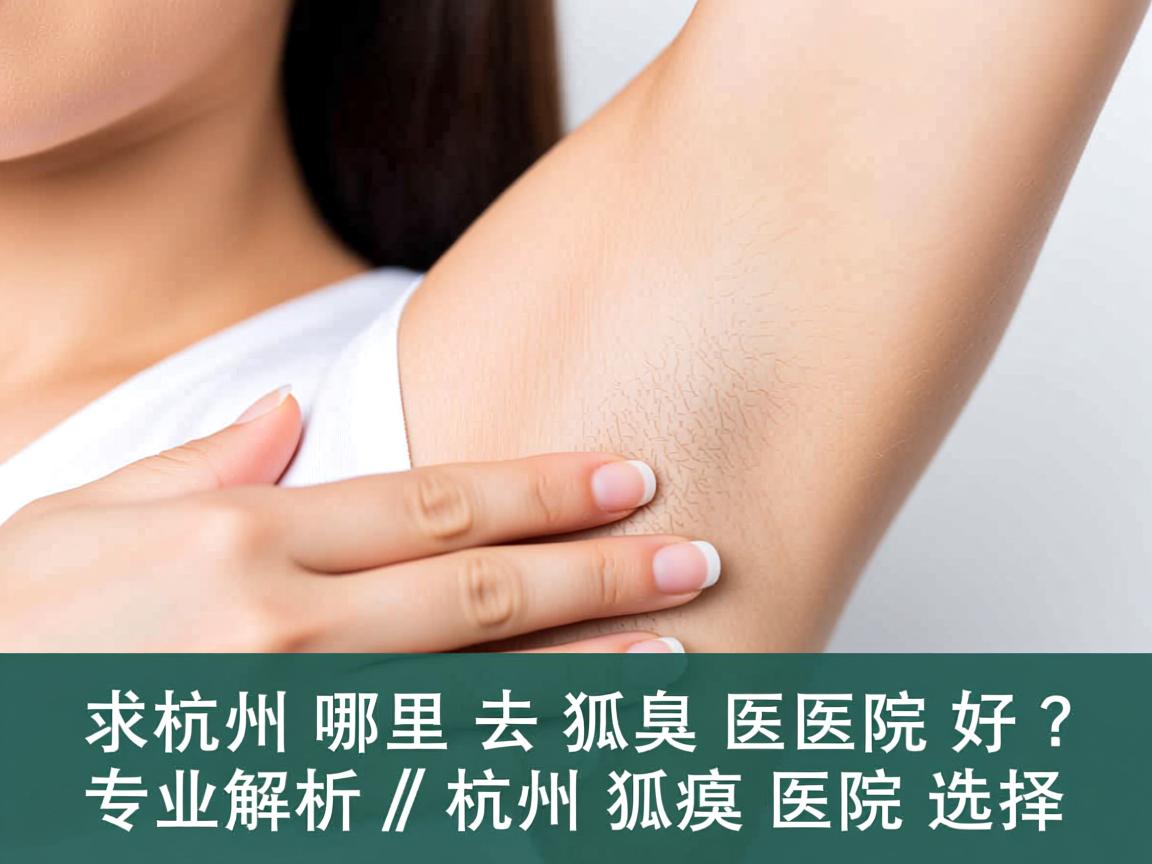 杭州哪里去狐臭医院好？专业解析杭州狐臭医院选择