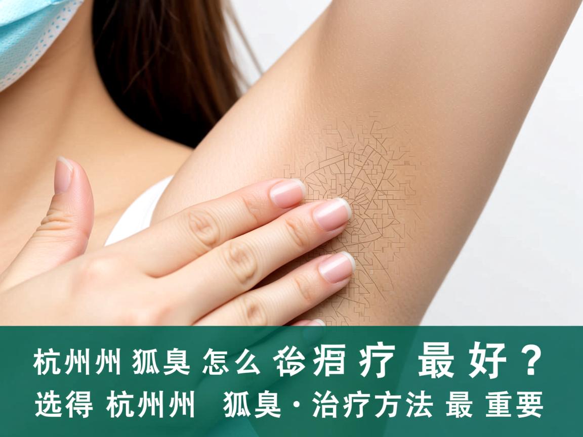 杭州狐臭怎么治疗最好？选对杭州狐臭治疗方法最重要