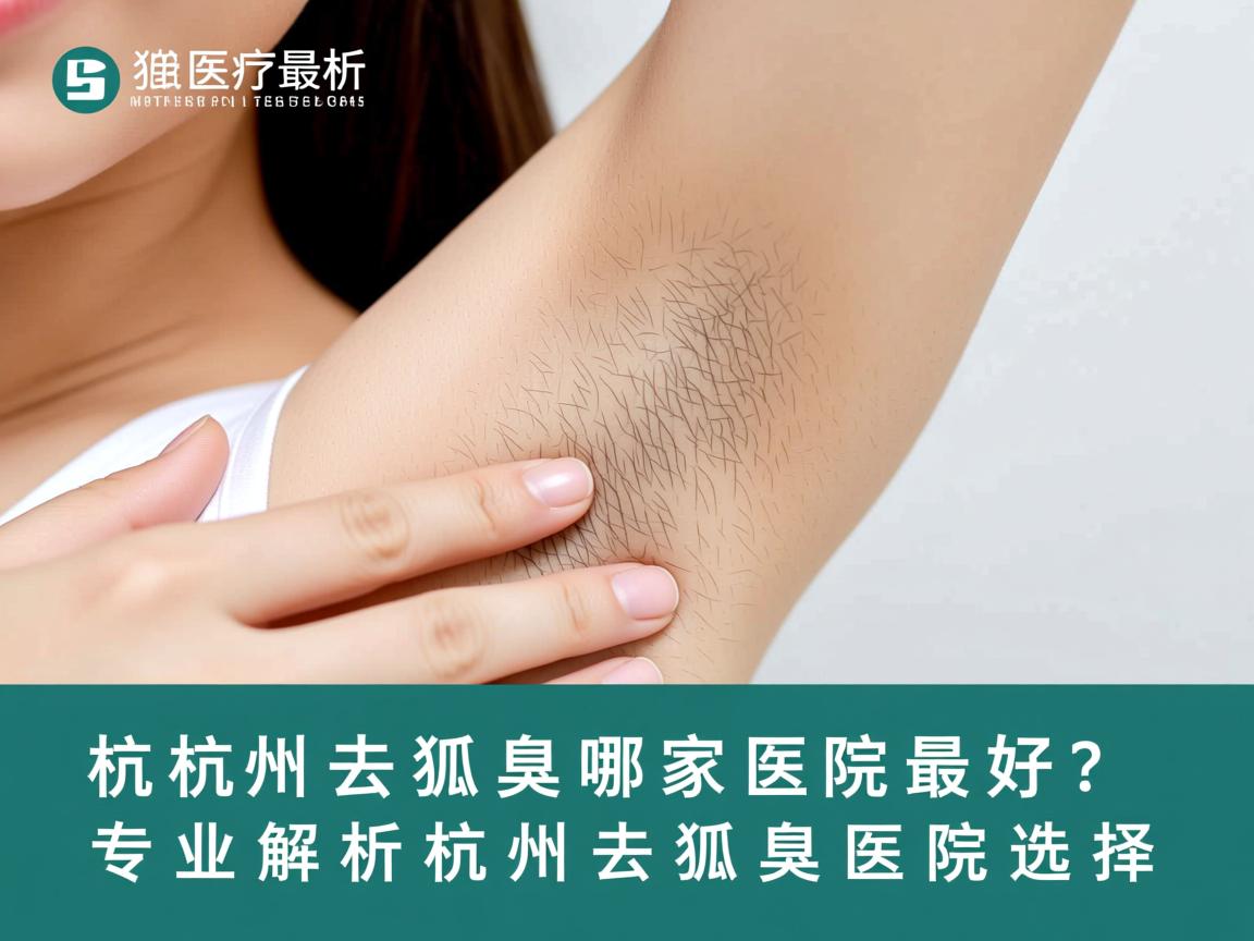 杭州去狐臭哪家医院最好？专业解析杭州去狐臭医院选择
