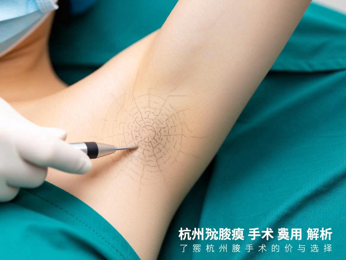 杭州腋臭手术费用解析，了解杭州腋臭手术的价格与选择