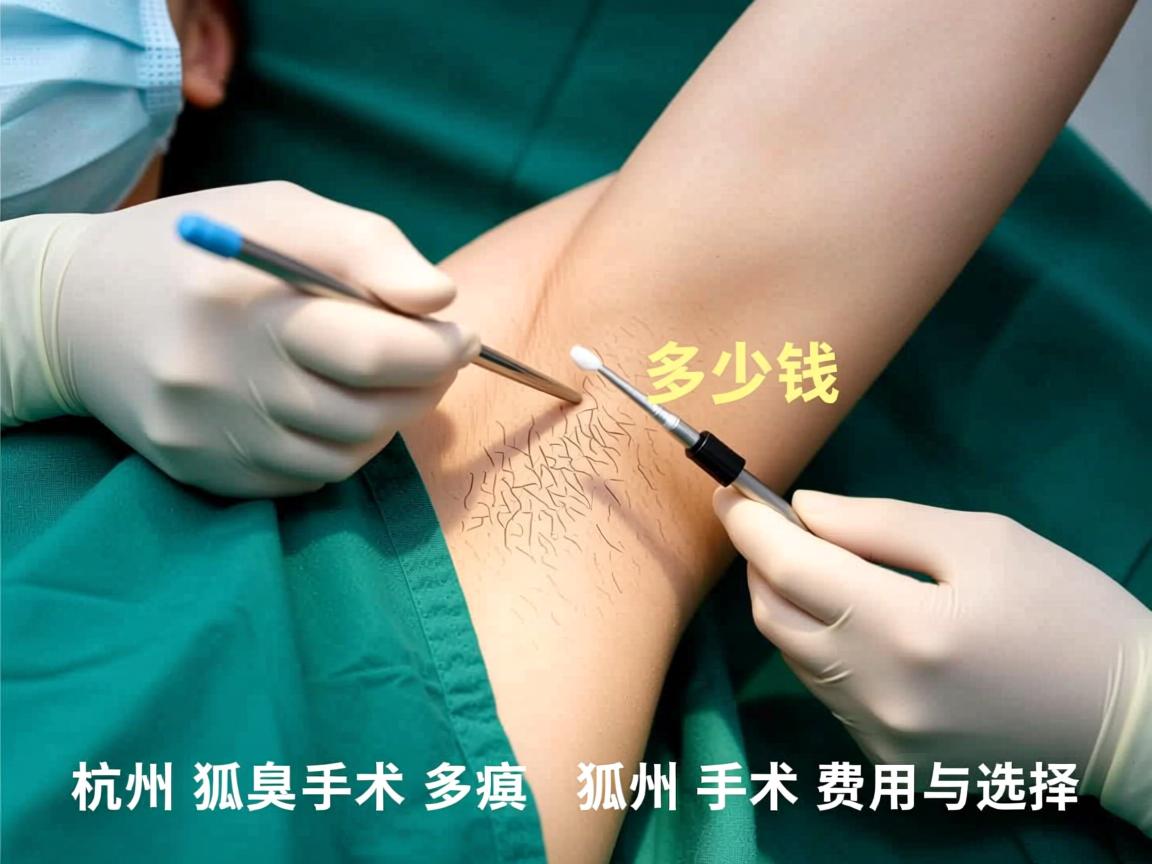 杭州狐臭手术多少钱，详解杭州狐臭手术费用与选择