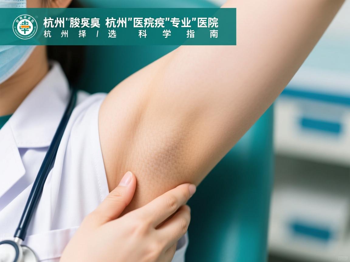 杭州腋臭医院专业解析，选择杭州腋臭医院的科学指南