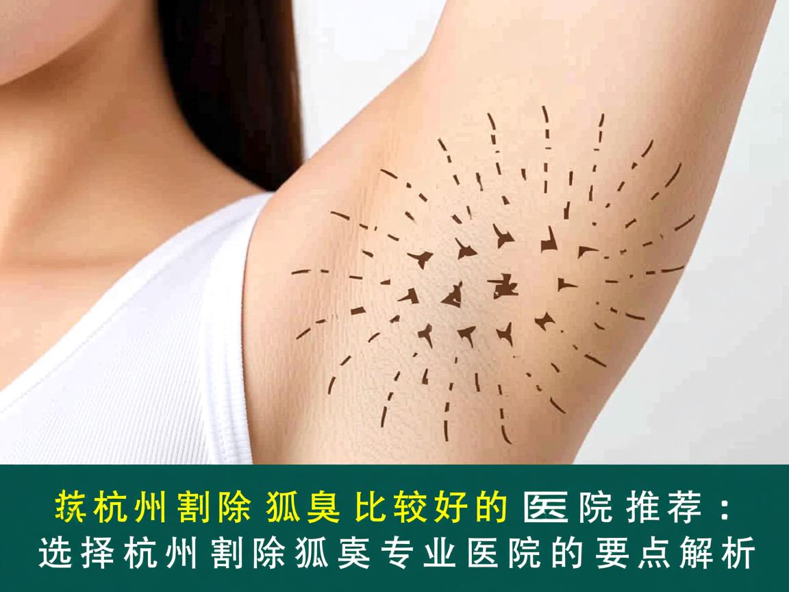 杭州割除狐臭比较好的医院推荐，选择杭州割除狐臭专业医院的要点解析