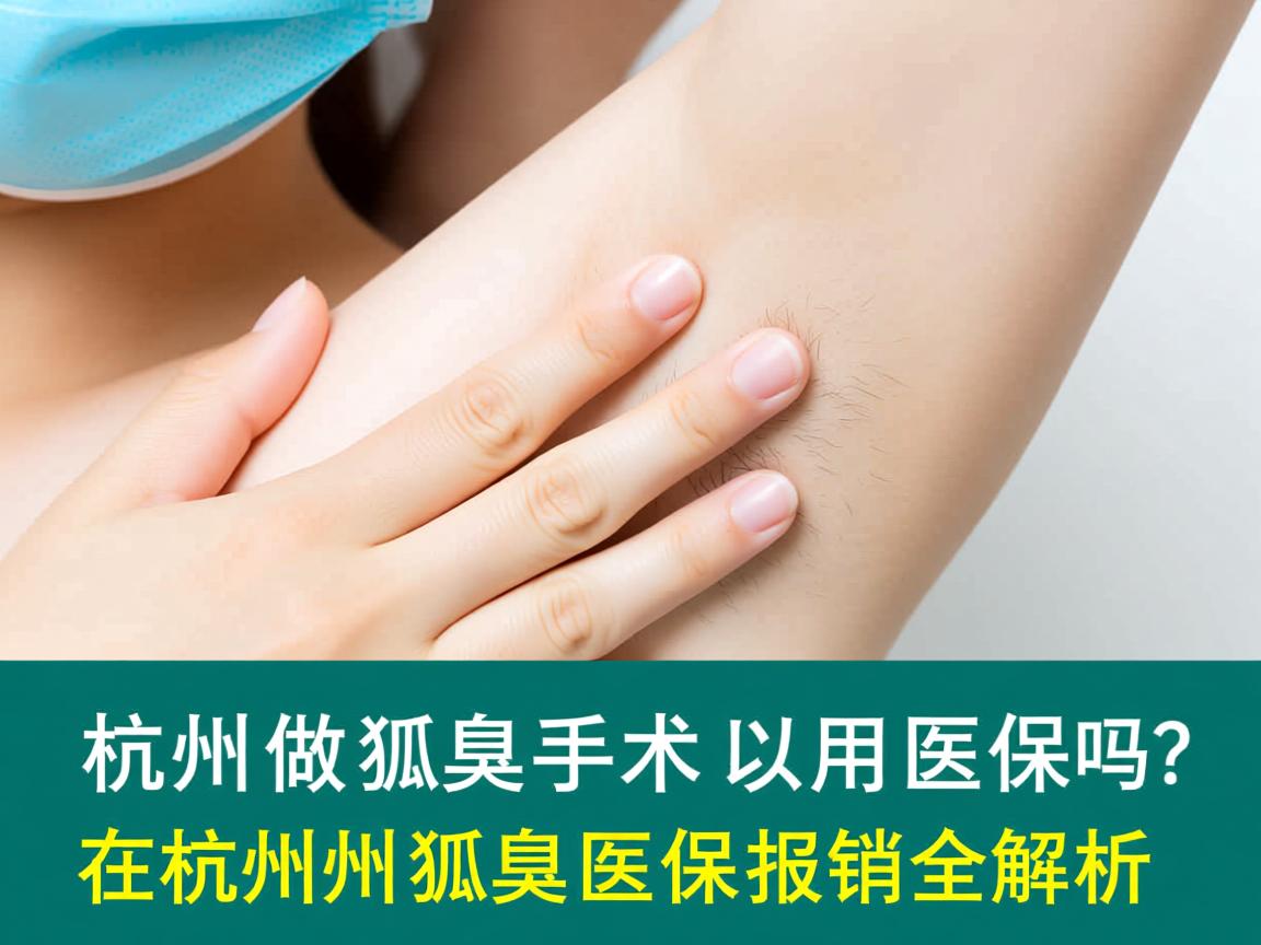 在杭州做狐臭手术可以用医保吗？在杭州狐臭医保报销全解析