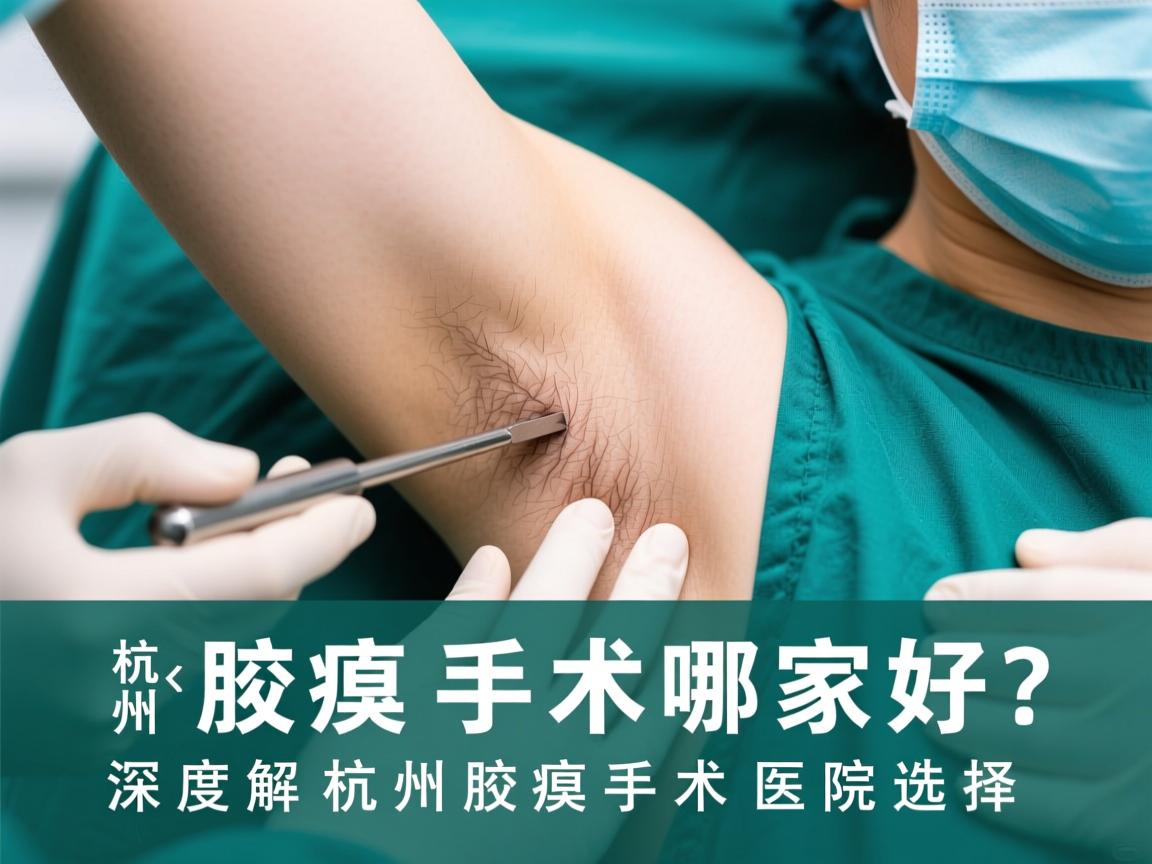 杭州腋臭手术哪家好？深度解析杭州腋臭手术医院选择