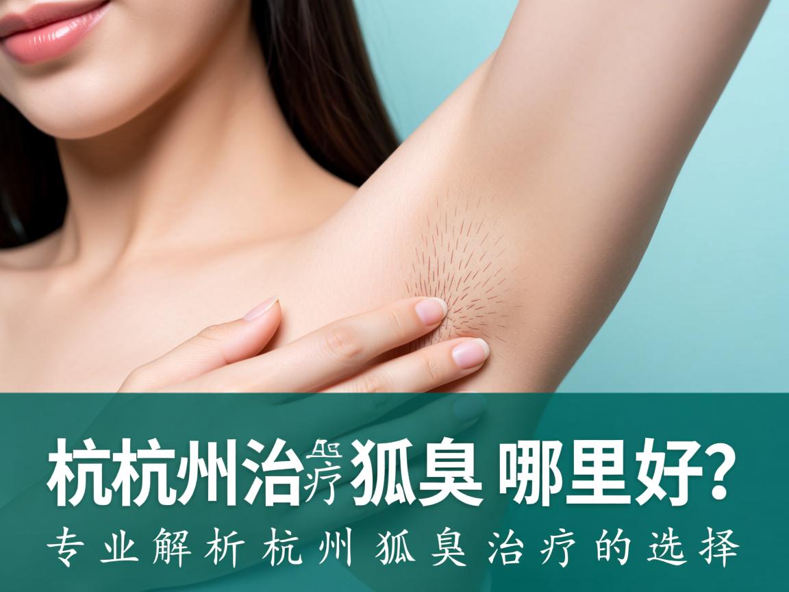 杭州治疗狐臭哪里好？专业解析杭州狐臭治疗的选择