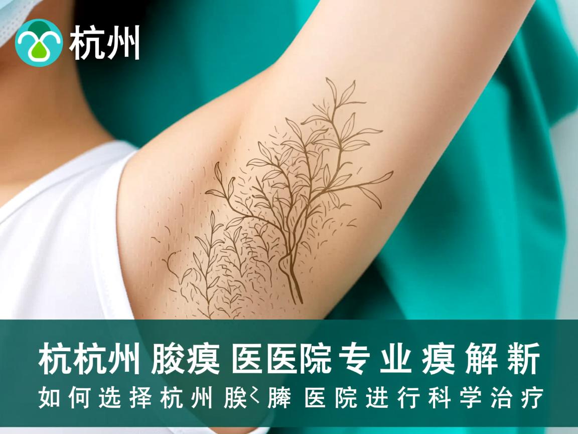 杭州腋臭医院专业解析，如何选择杭州腋臭医院进行科学治疗