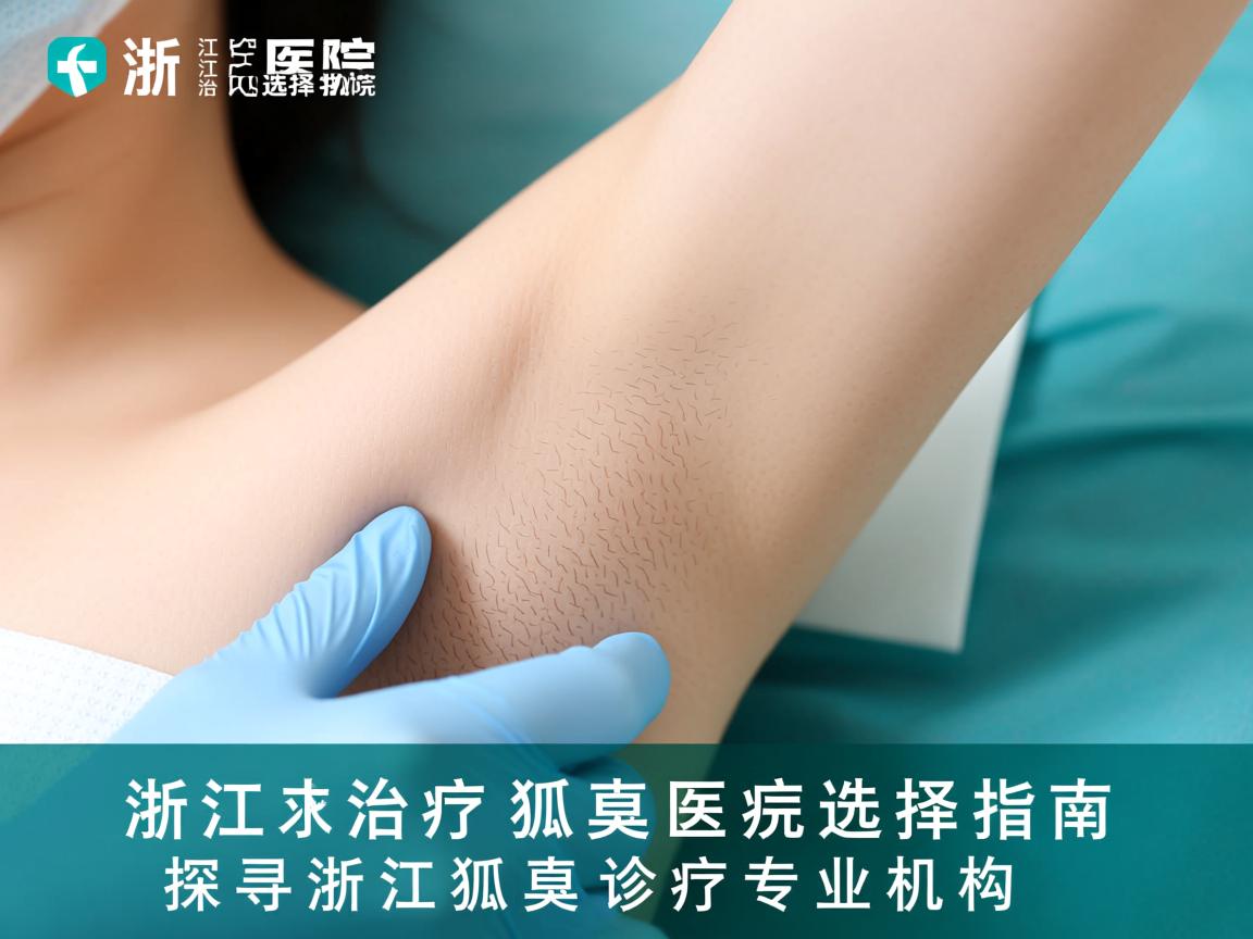 浙江治疗狐臭医院选择指南，探寻浙江狐臭诊疗专业机构