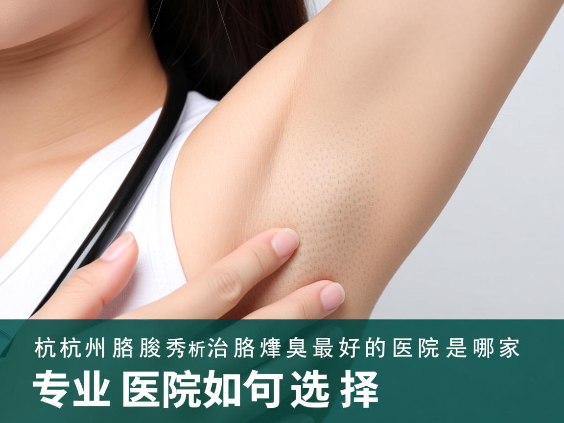 杭州腋秀解析，杭州治腋臭最好的医院是哪家，专业医院如何选择